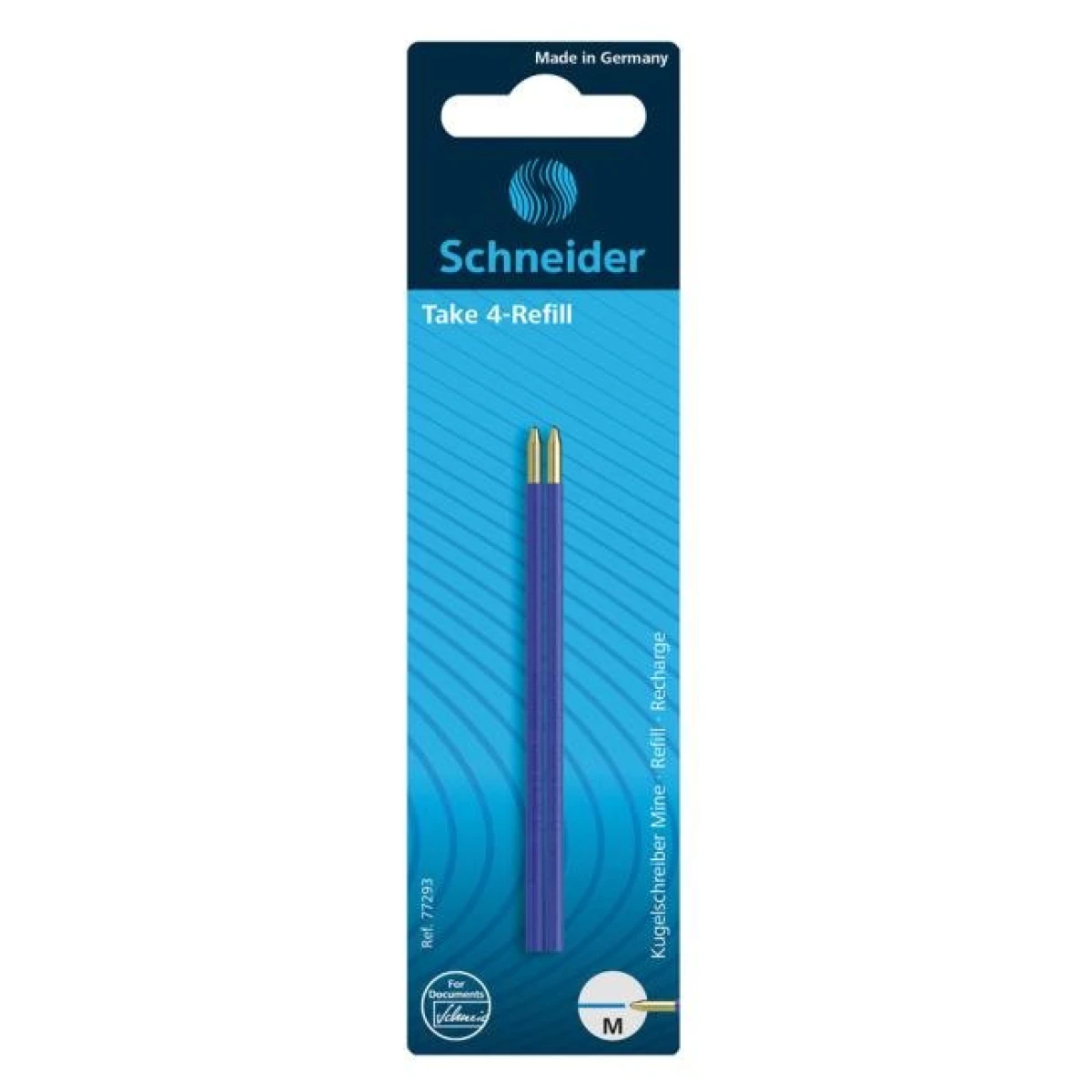 Náplň do guľôčkového pera Take 4 modrá 2ks 