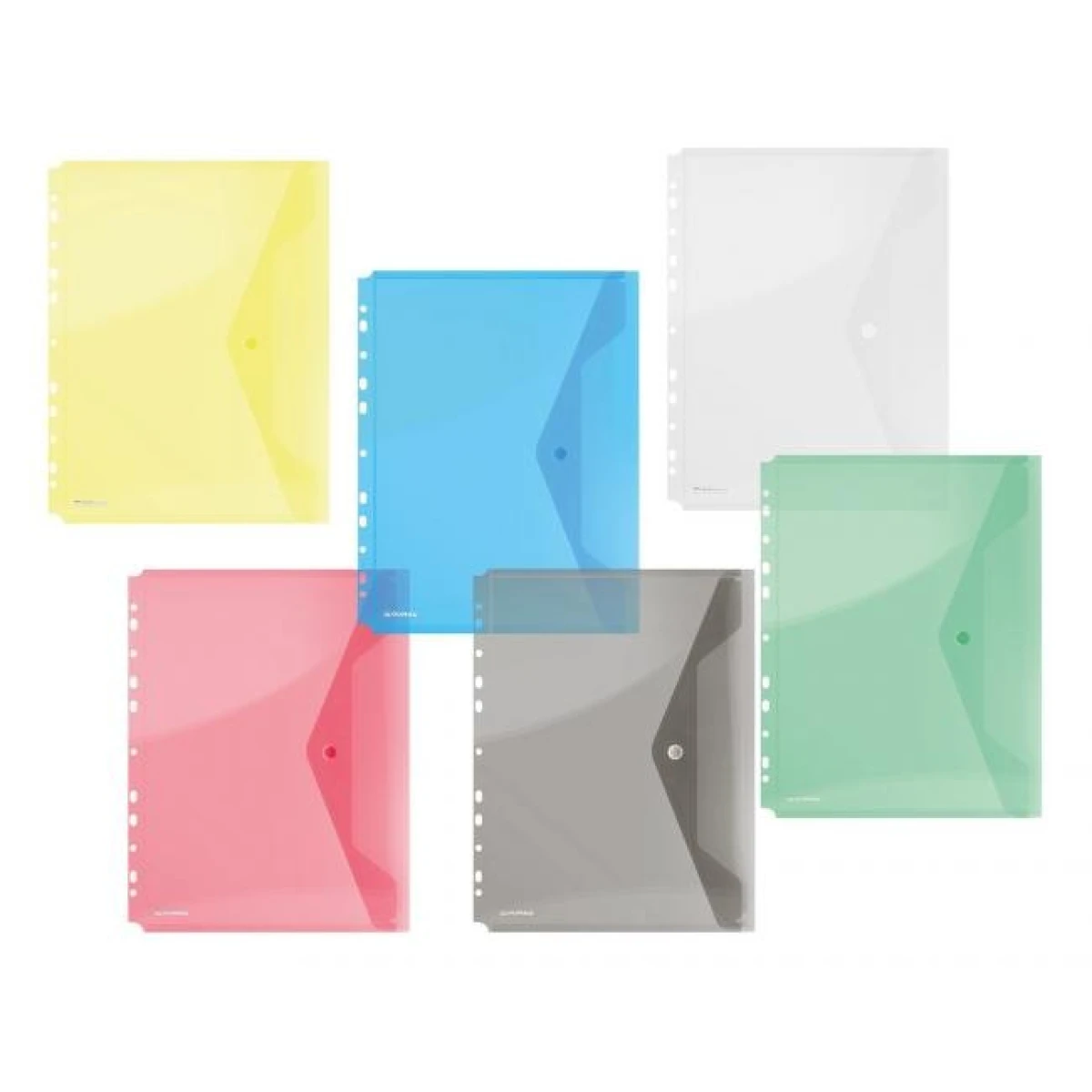 Plastový obal A4 s cvočkom a eurodierovaním DONAU priehľadný 