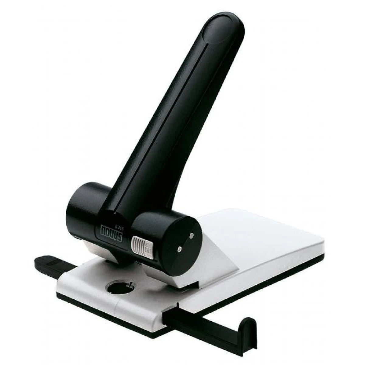 Veľkokapacitná dierovačka Novus B 265 čierna/sivá 