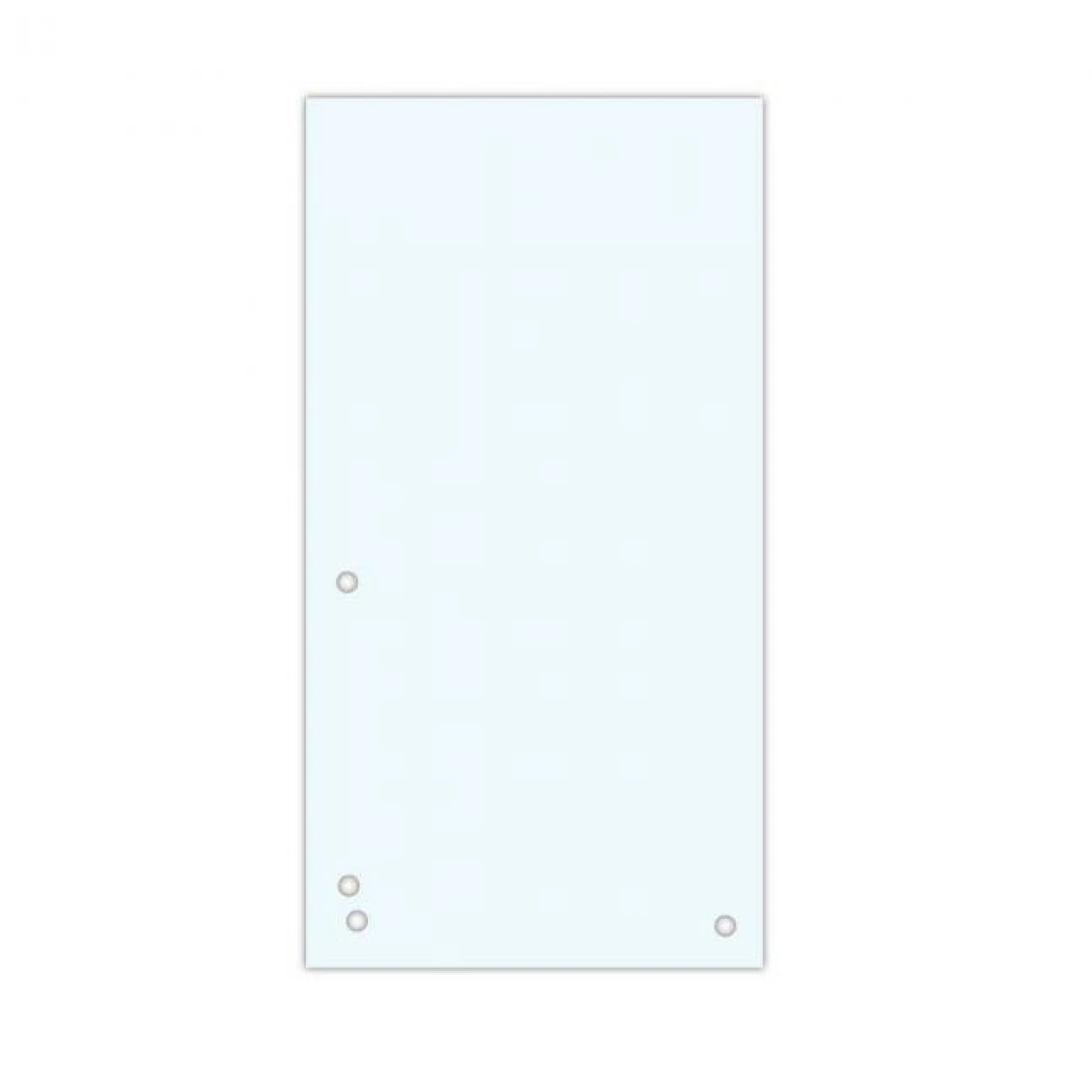 Kartónový rozraďovač DONAU úzky biely 