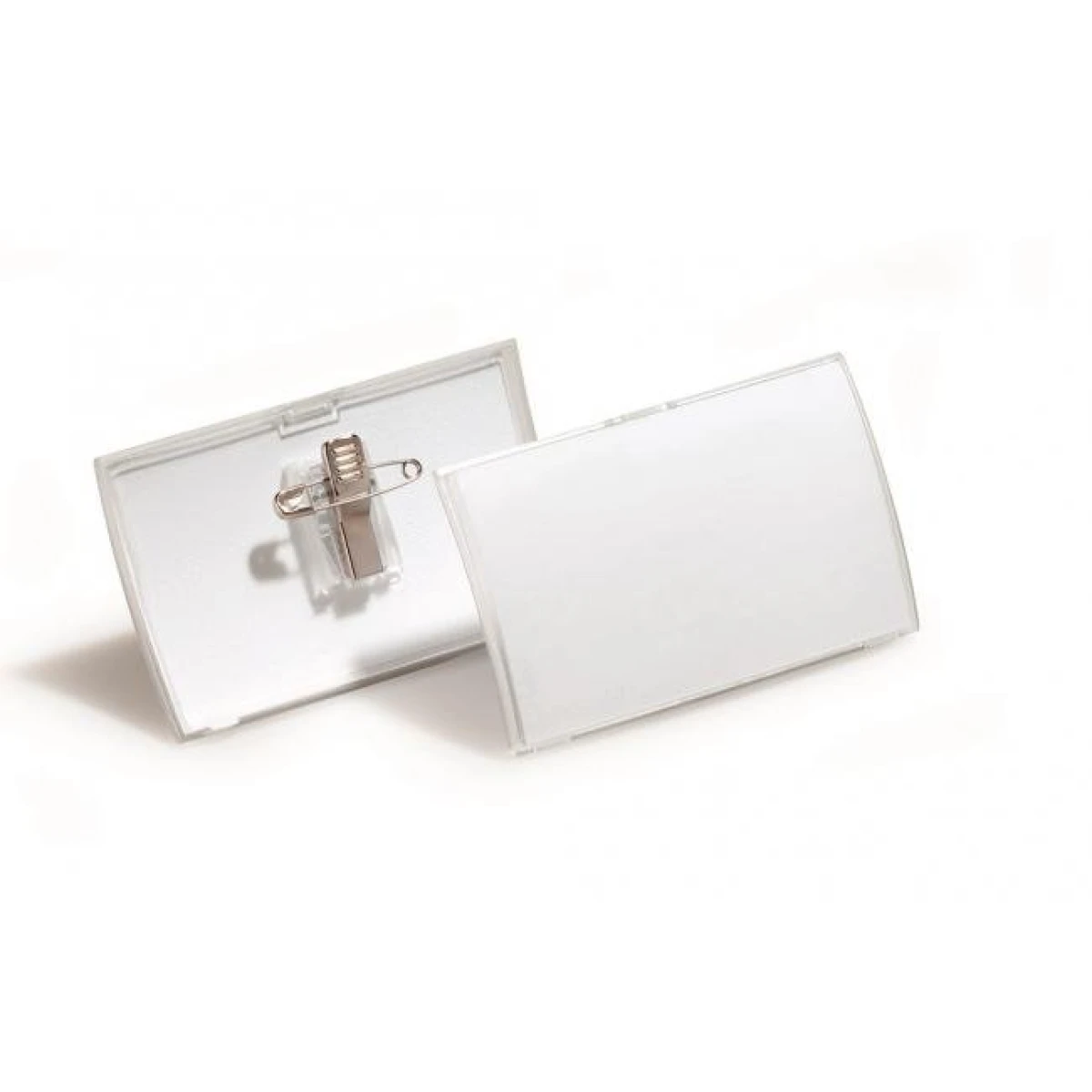 Visačka oblá PP štipec+špendlík DURABLE CLICK FOLD 75x40mm 25ks 