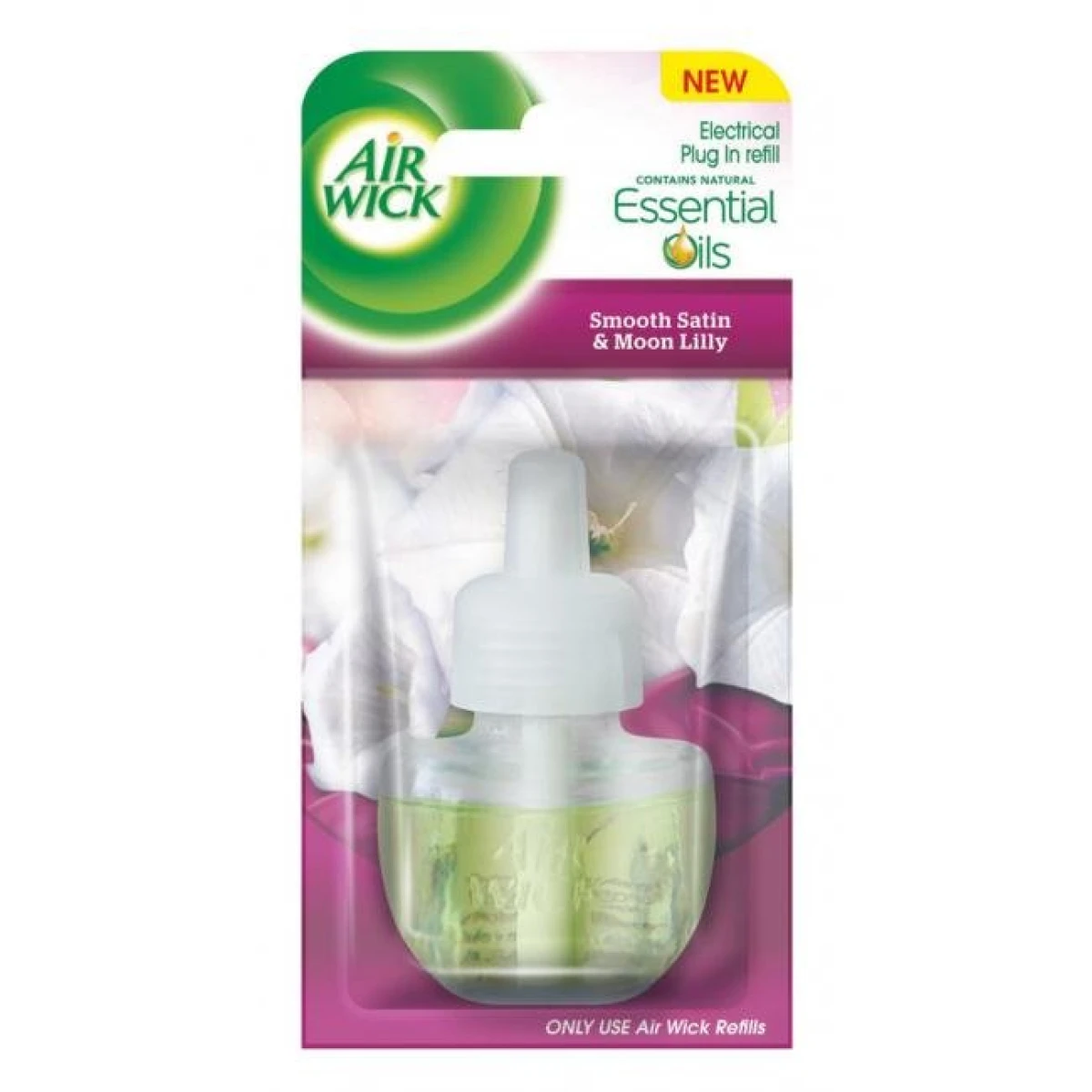 Air Wick náplň do elektr.osviežovača - 19 ml Mesačná Ľalia & Satén 