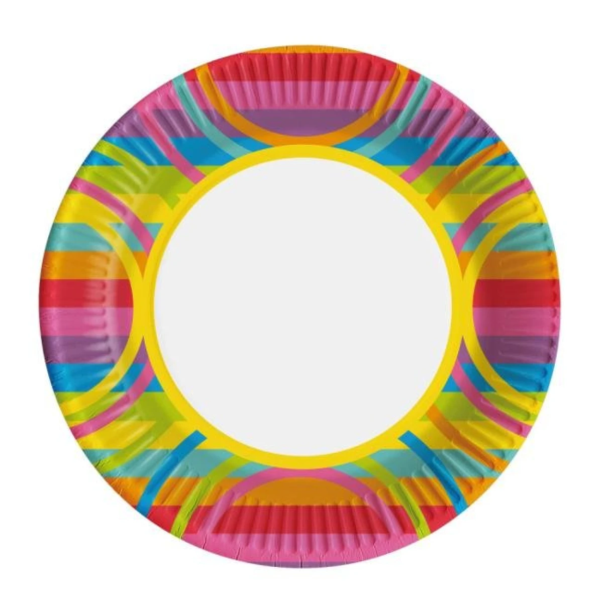 Papierový tanier `mix it` 22,5 cm 10 ks 