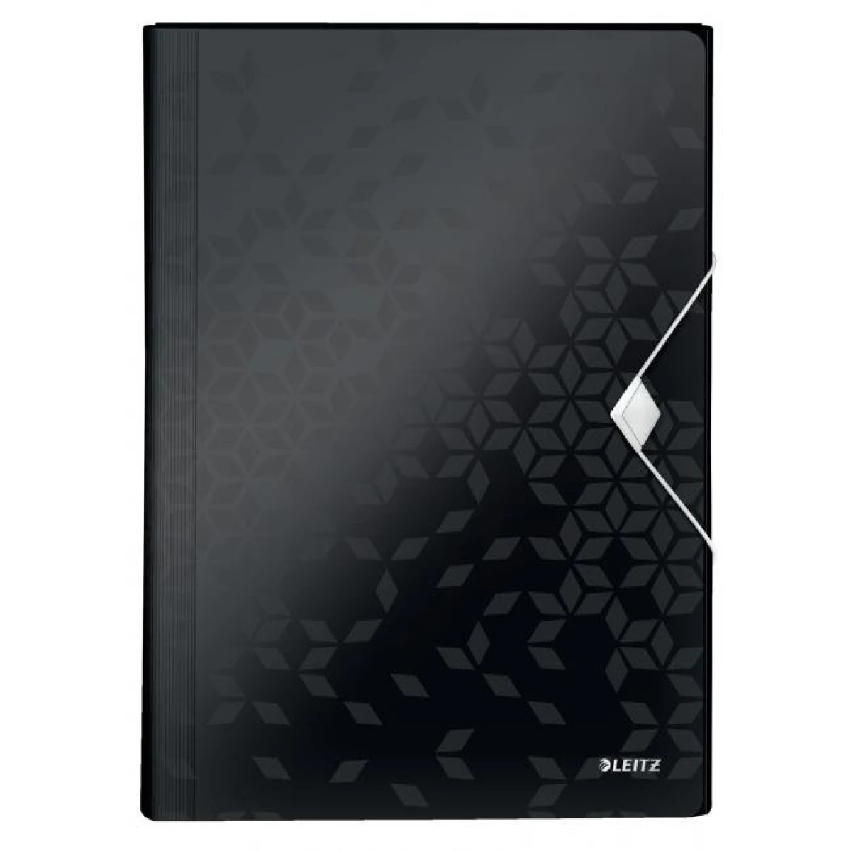 Aktovka plastová s priehradkami Leitz WOW čierna 