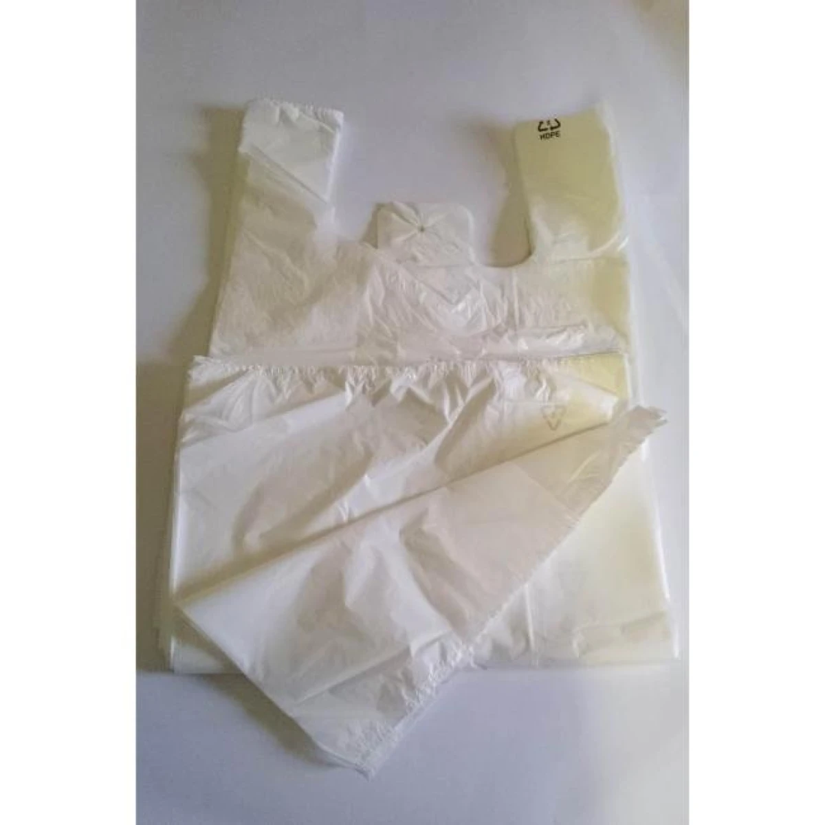 Taška mikroténová 30+20X60 bal. JUMBO malá biela 14mic. 100ks XL 