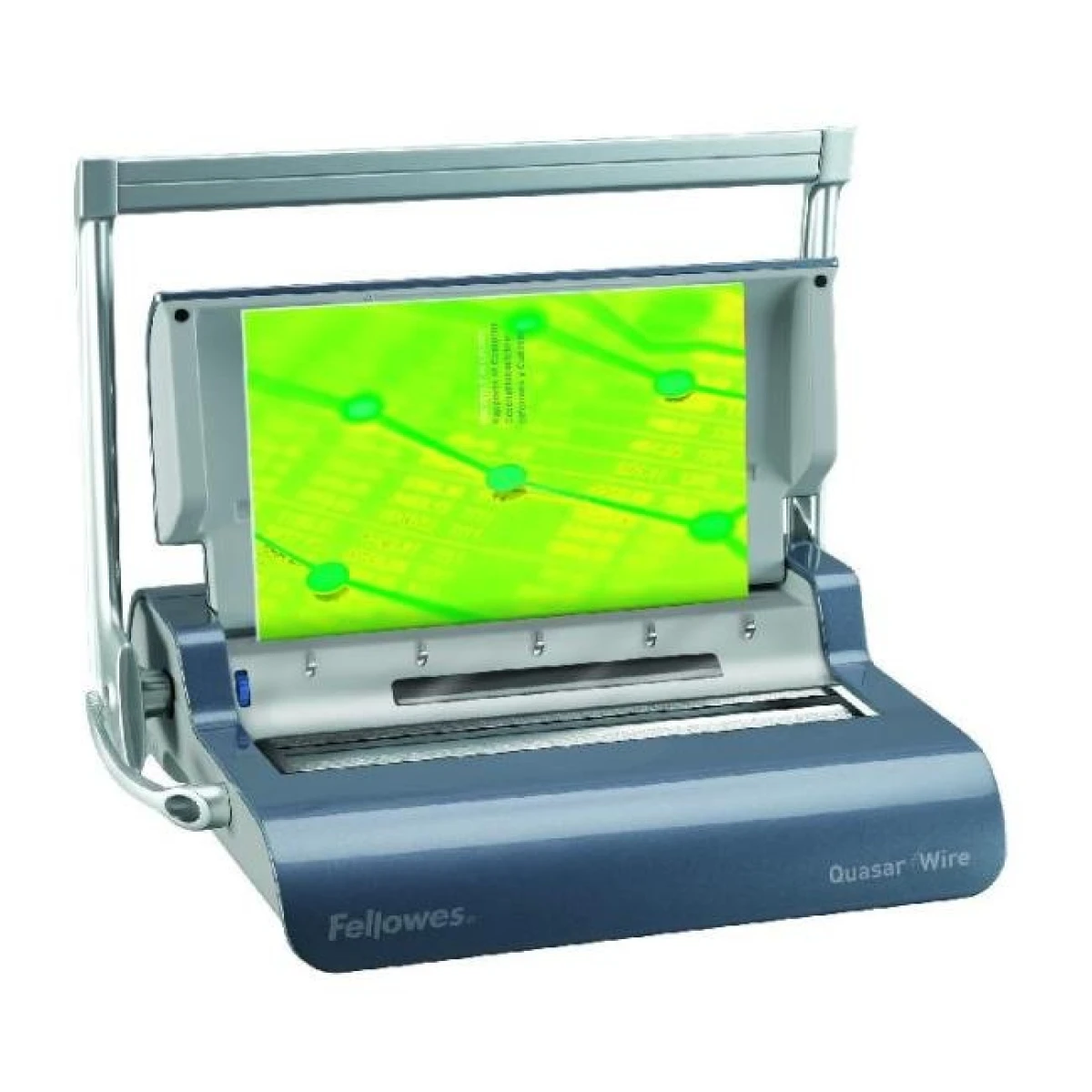 Viazací stroj Quasar pre drôtové hrebene 