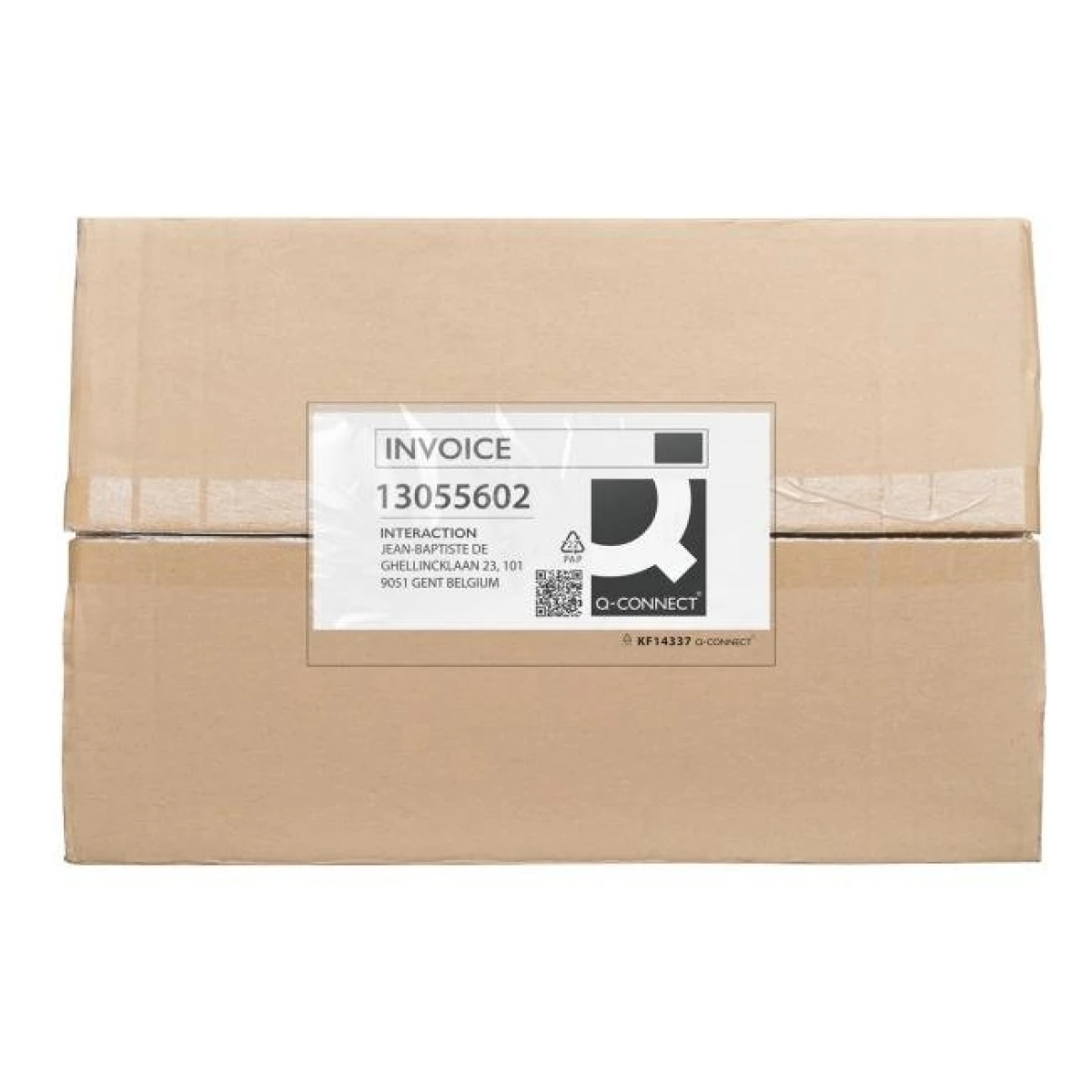 Vrecká na sprievodky Q-CONNECT DL 111x230 mm 250ks 