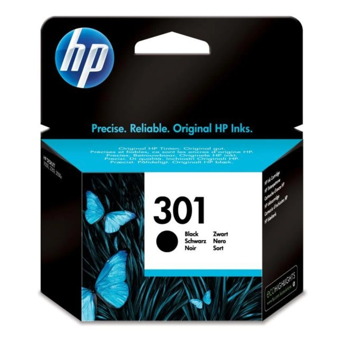 Atramentová náplň HP CH561EE HP 301 black (190 str.) pre Deskjet 1050A/1510/2050/2050A