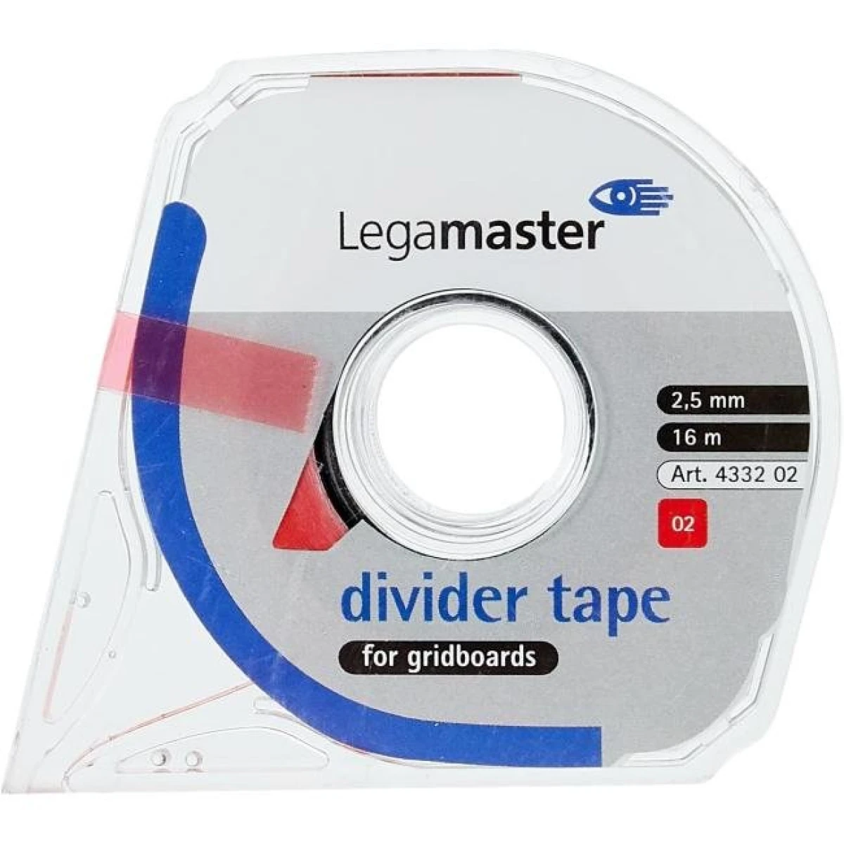 Rozdeľovacia páska 2,5mm x 16m červená 