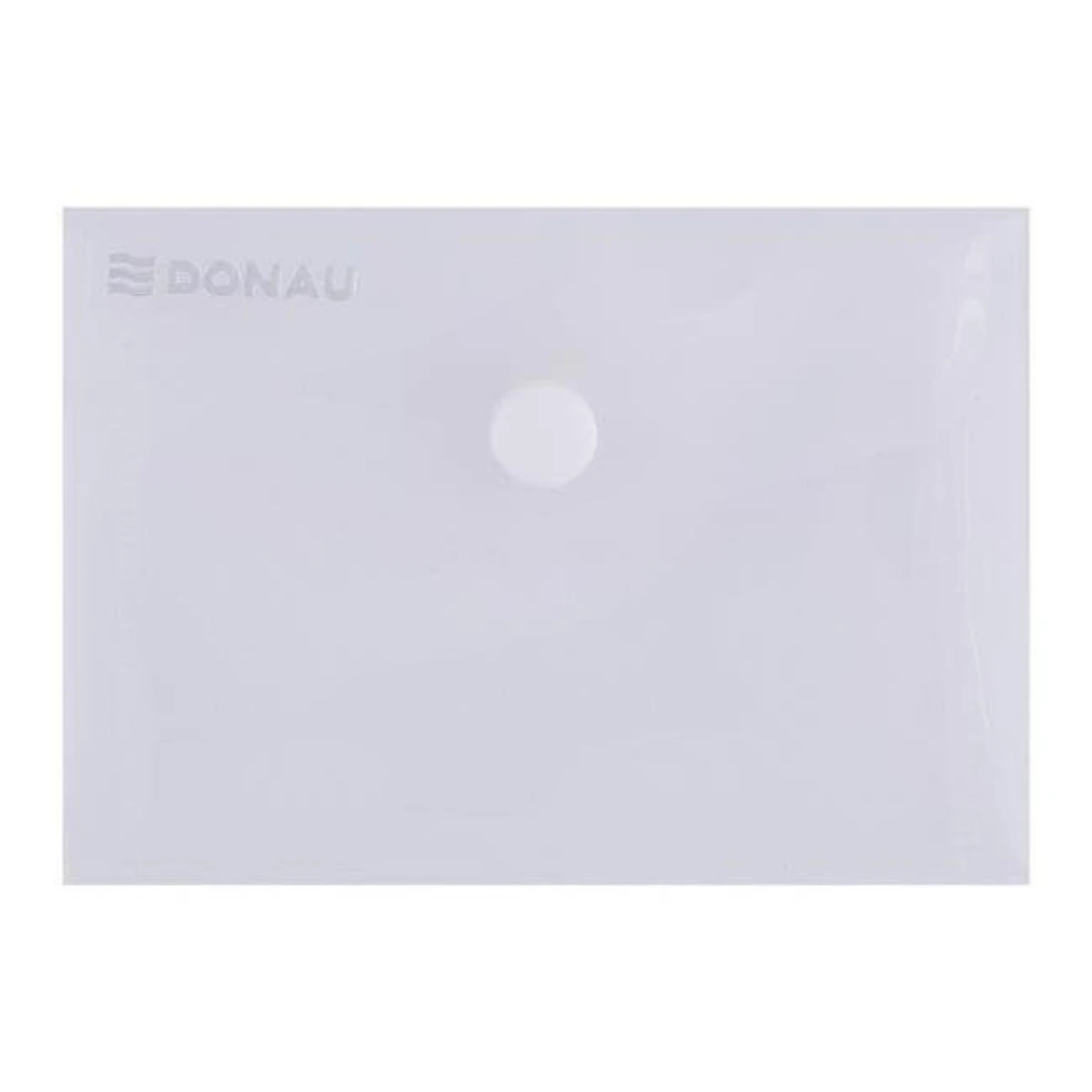 Plastový obal A7 s cvočkom DONAU priehľadný 
