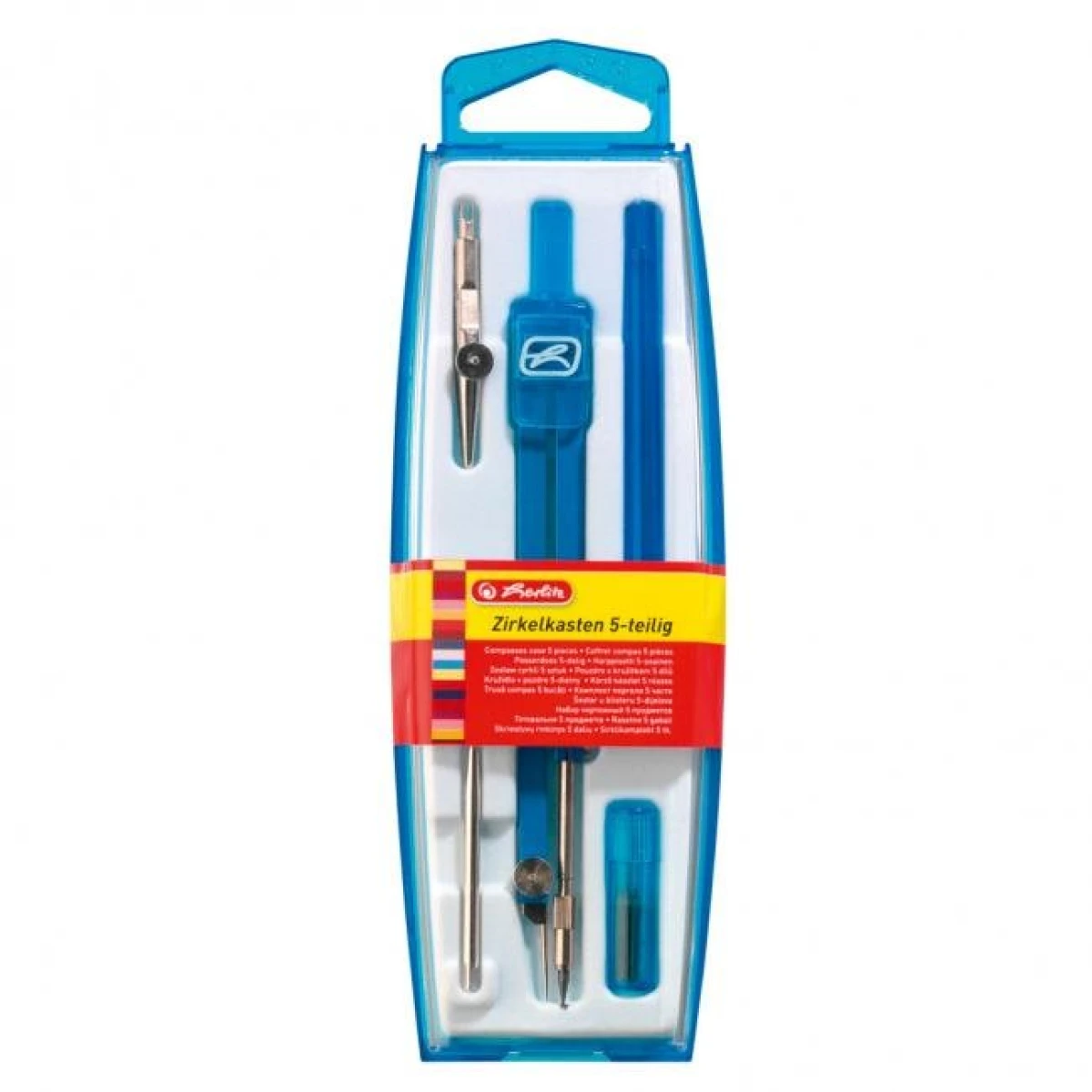 Kružidlo súprava Herlitz 5 - dielna, mix farieb 