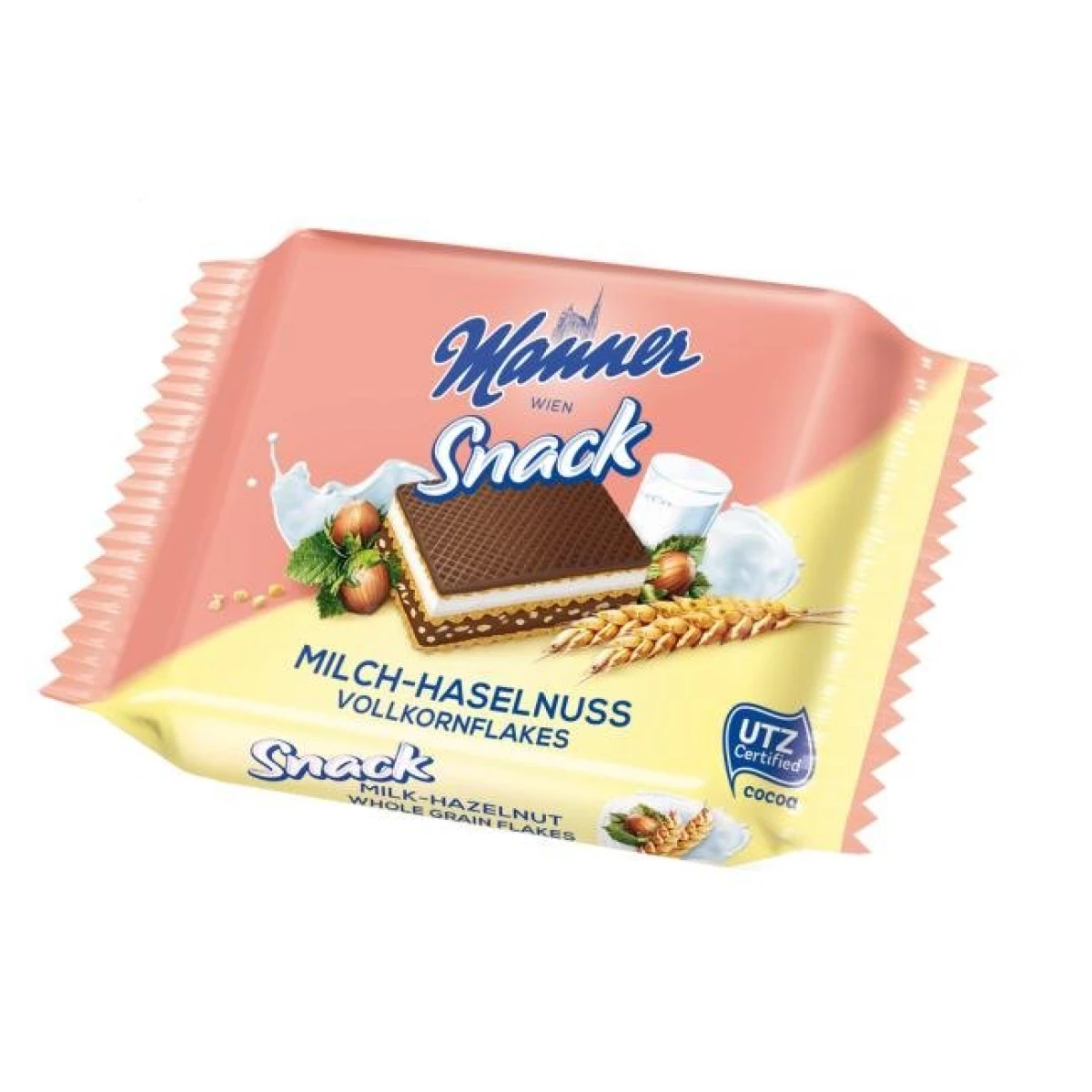 Oblátky Manner lieskovo-orieškové celozrnné 25 g 