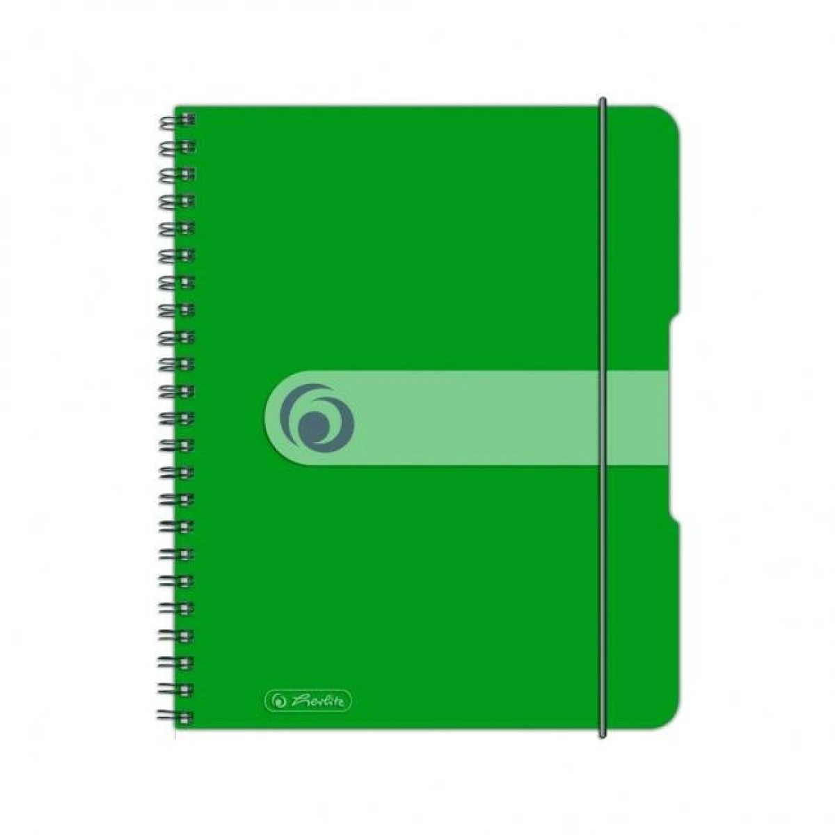 Blok poznámkový štvorčekový Herlitz Easy Orga A5 80 listov jablkovo zelený 