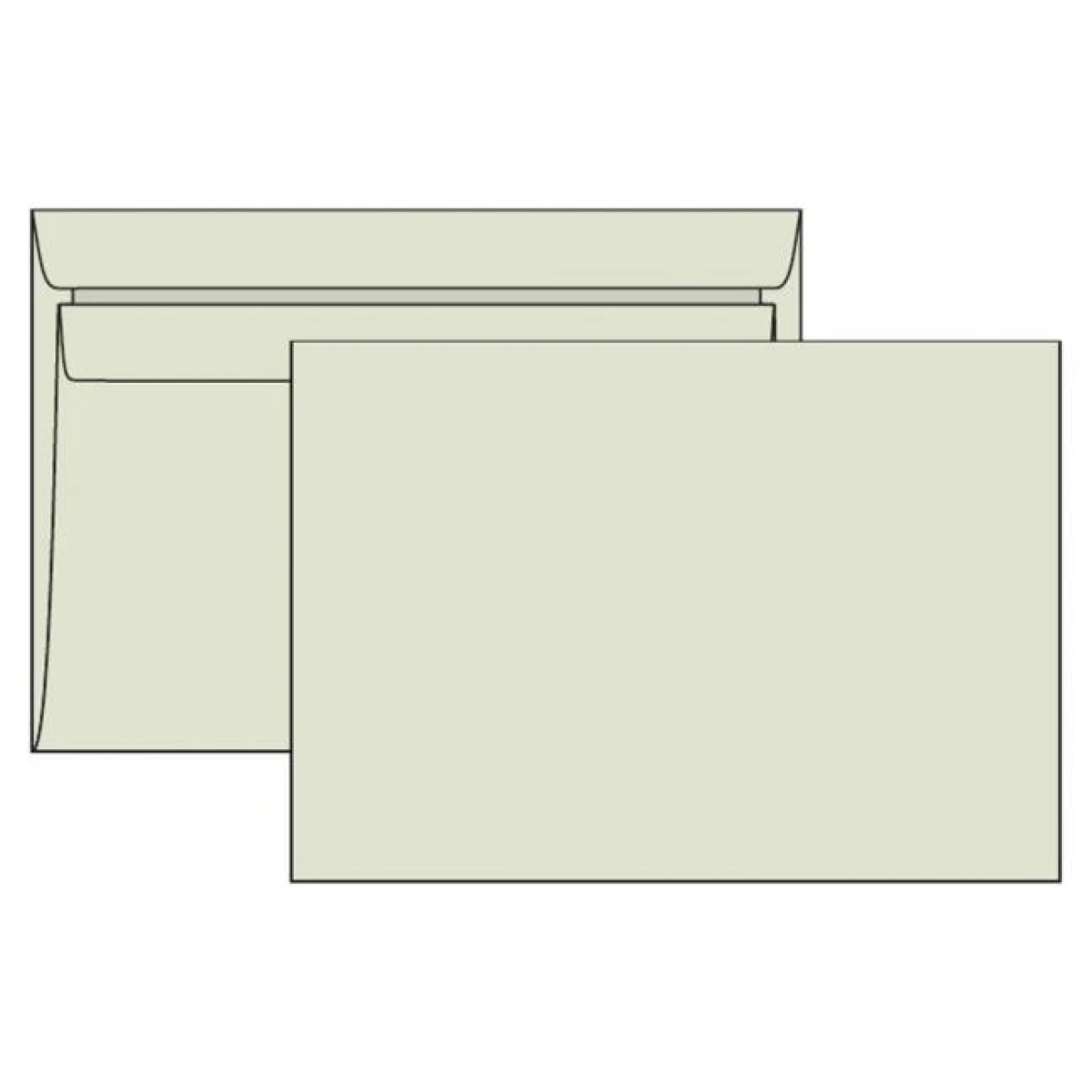 Poštové obálky C5 samolepiace recyklované LETTURA 1000 ks 