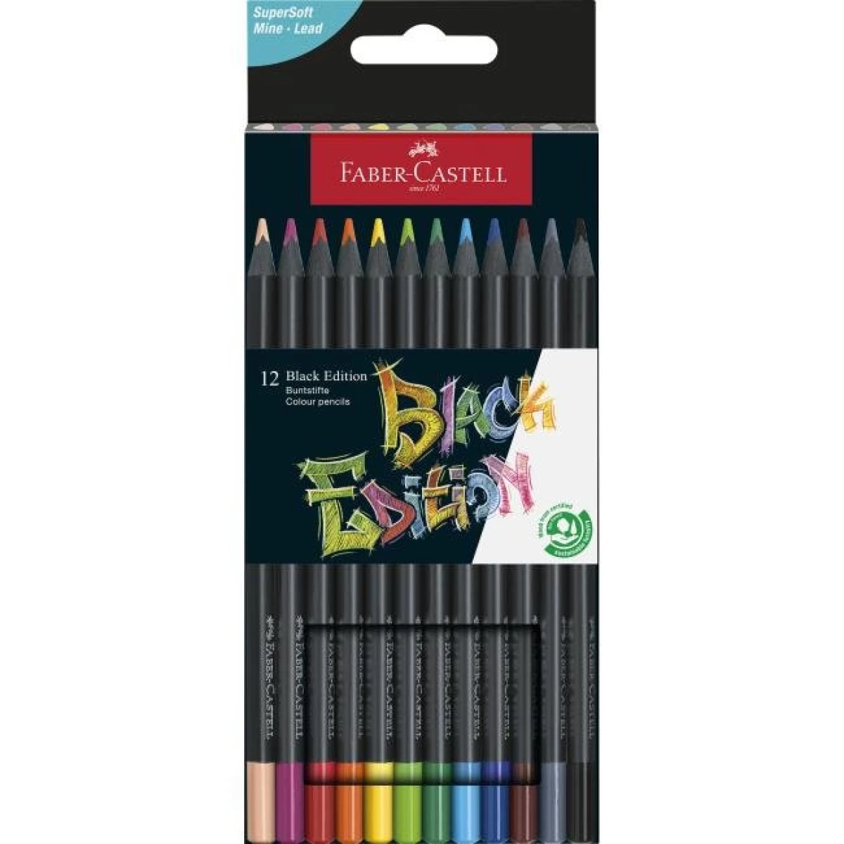 Frabičky Faber Castell Black Edition, 1 ks 