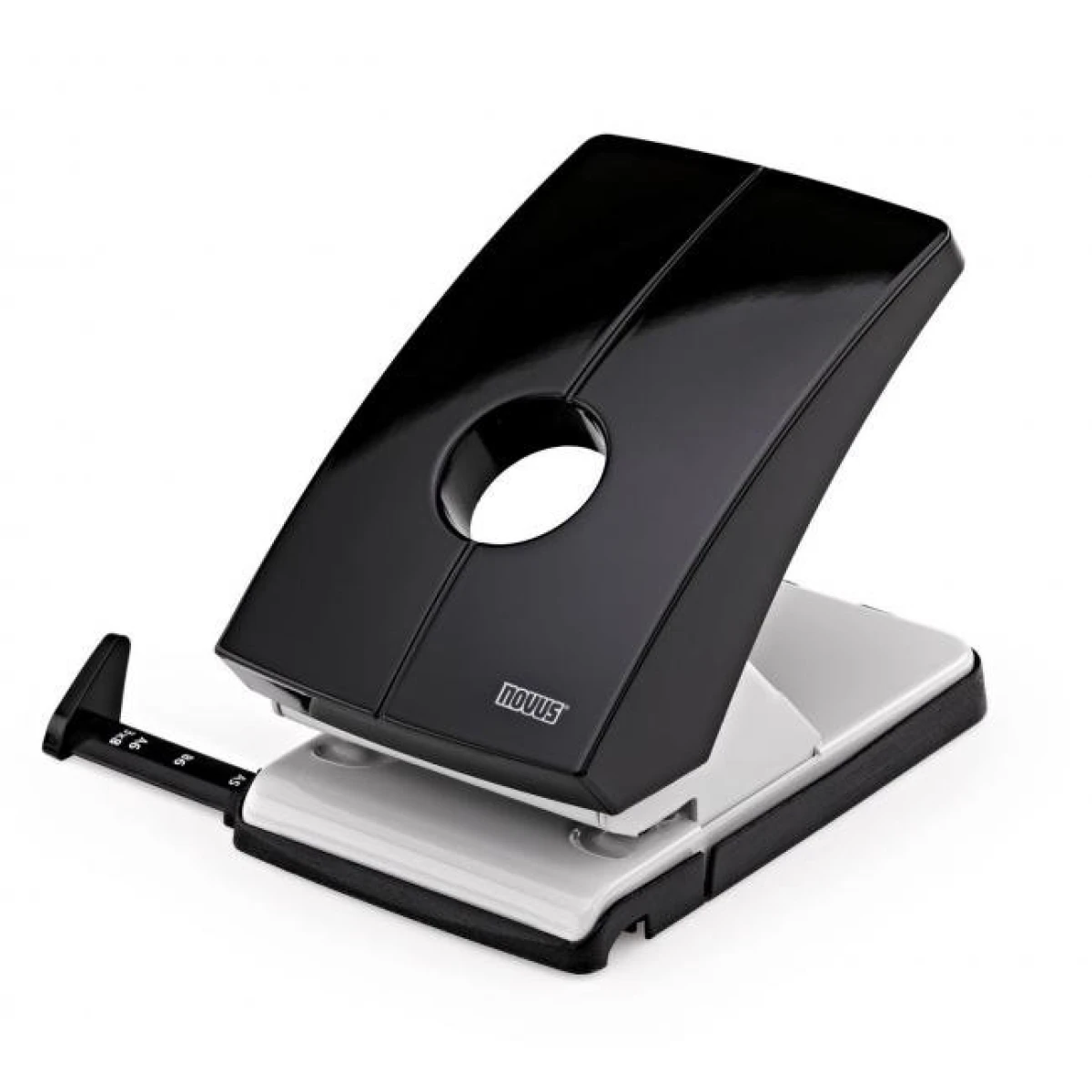 Veľkokapacitná dierovačka Novus B 240 čierna/sivá 