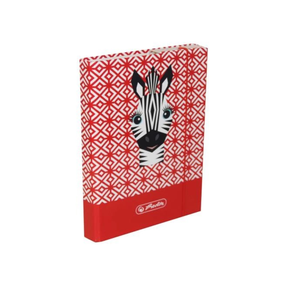 Box na zošity A5 s gumičkou Cute Animals Zebra 