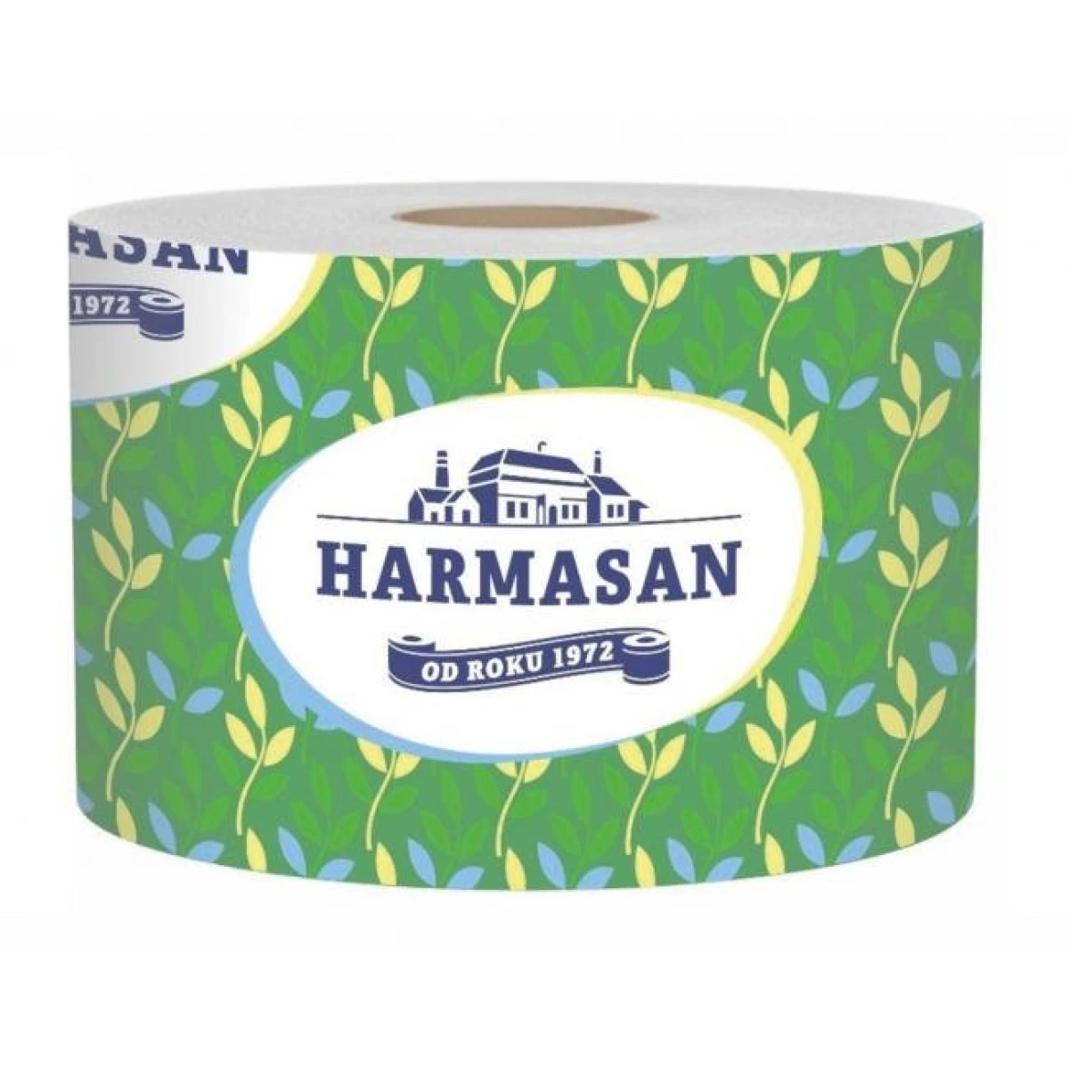 Toaletný papier 2-vrstvový HARMASAN biely, návin 69 m (1 ks) 