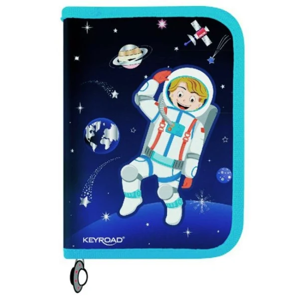 Peračník KEYROAD 1-zipsový plný, mix farieb 