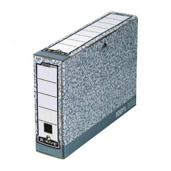 Archívny box Fellowes BANKERS BOX 80mm sivý/biely 