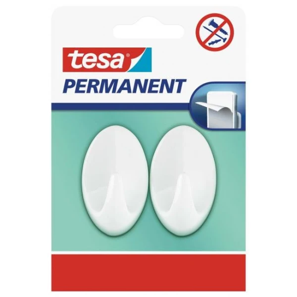 Háčiky Tesa plastové 2ks 