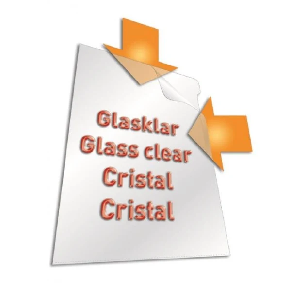 Obal L na dokumenty DURABLE STANDARD číry 100ks 