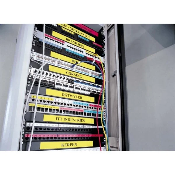 Flexibilná vinylová páska Dymo Rhino 12 mm žltá/čierna 