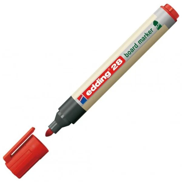 Popisovač na tabule edding 28 červený 
