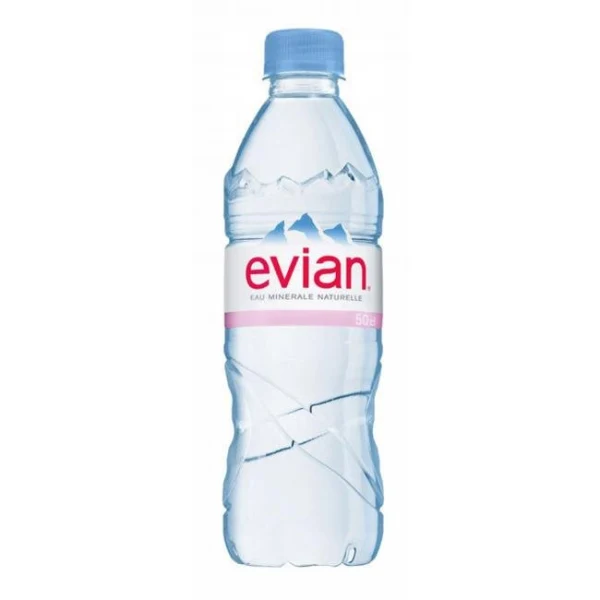 Minerálna voda Evian 24 x 0,5 ℓ PET 