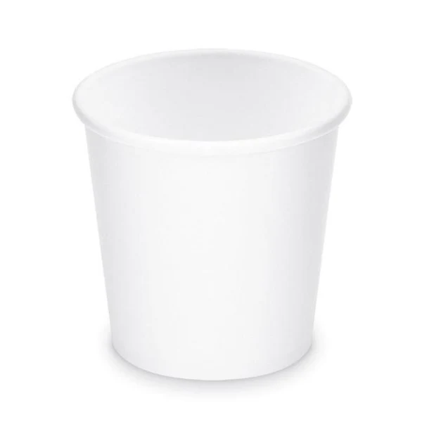 Papierové poháre biele Ø62 mm 110 ml `XS` (50 ks) 