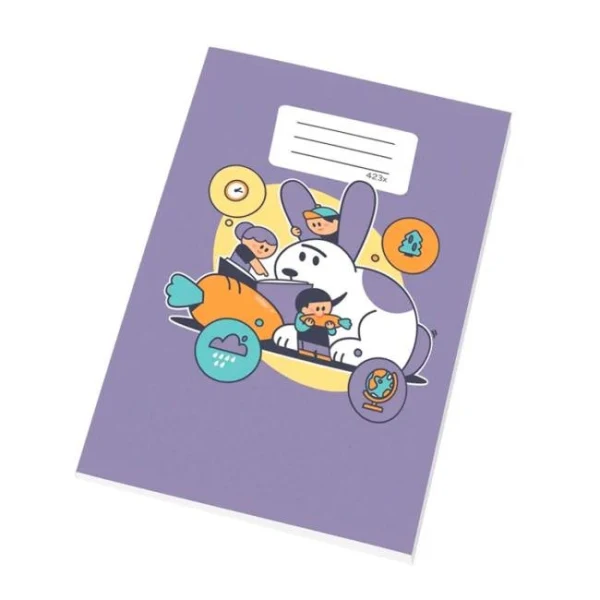 Zošit 423 so špeciálnou liniatúrou, A4, 20 listový 