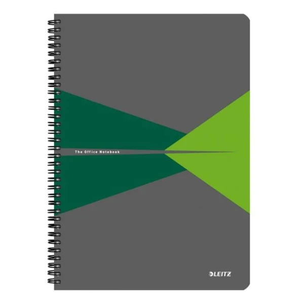 Blok College Leitz Office A4 90 listov linajkový zelený 