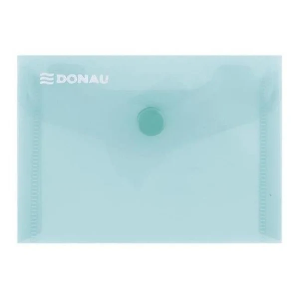 Plastový obal A7 s cvočkom DONAU zelený 
