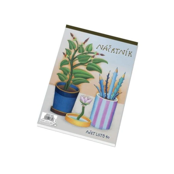 Náčrtník A4 40 listov 