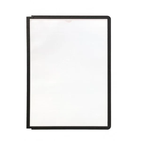 Katalógový panel SHERPA A4 čierny 