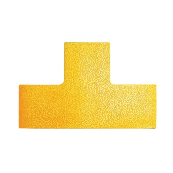 Podlahové značenie `T` žlté 10ks 