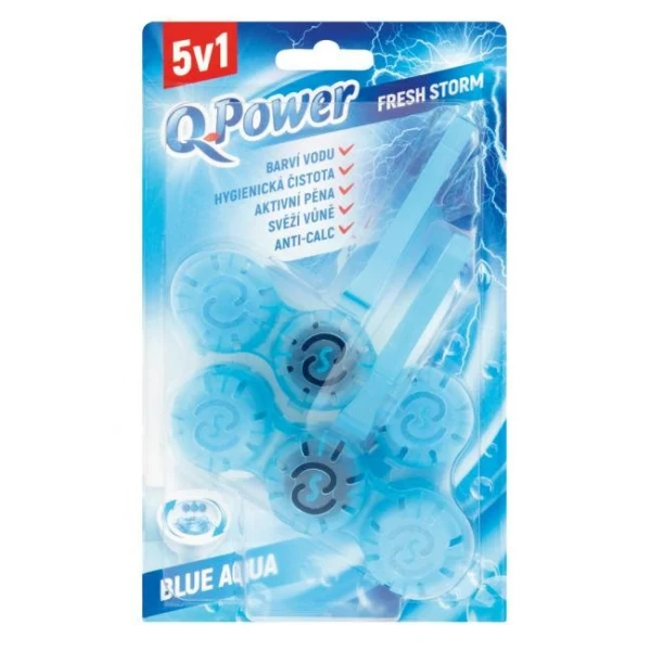 Q-Power WC závesný blok tuhý Fresh Storm 2 kusy 