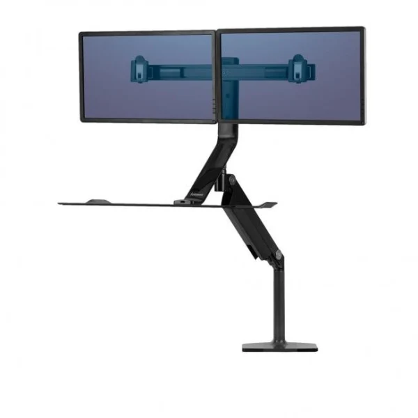Polohovateľný stojan Sit-Stand Extend pre 2 monitory 