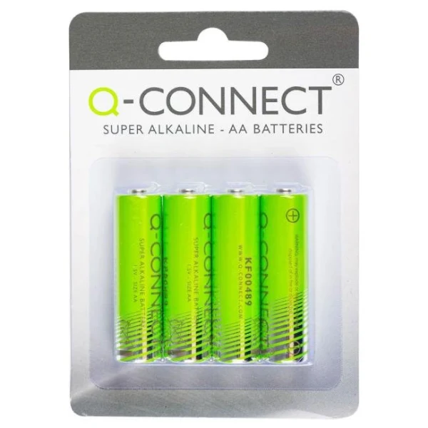 Batéria Q-CONNECT AA tužkové 4 ks 