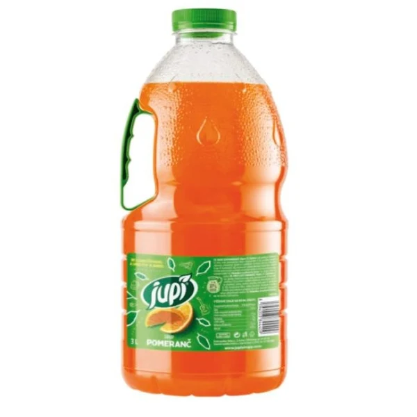 Sirup Jupí Pomaranč PET 3 ℓ 