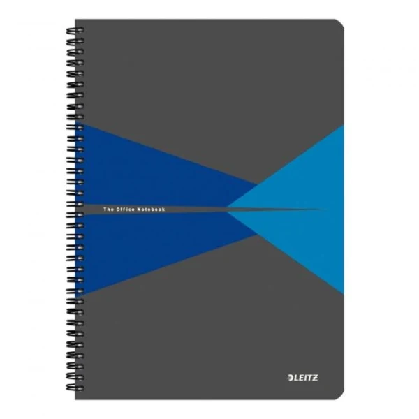 Blok College Leitz Office A4 90 listov linajkový modrý 