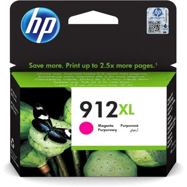 Atramentová náplň HP 3YL82AE HP 912XL magenta XL (825 str.) pre Officejet 8012e/8013/8022e/ 8023