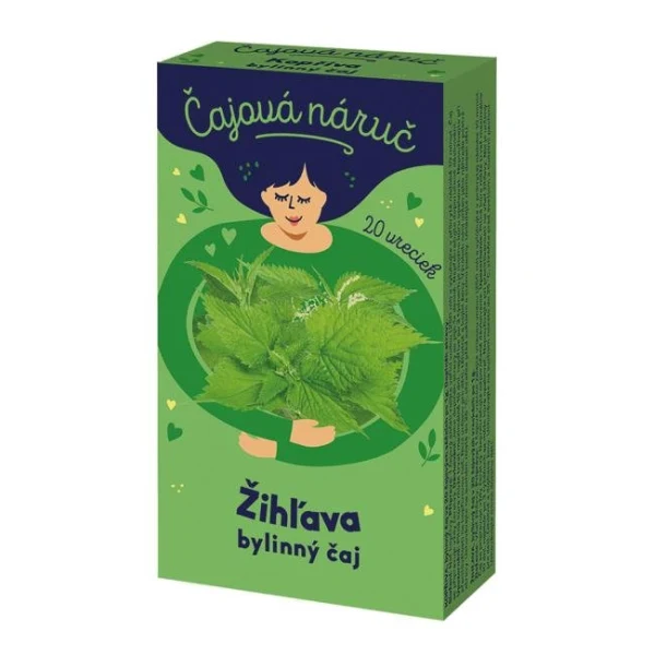 Čaj LEROS bylinný Čajová náruč žihľava 20 x 1 g 