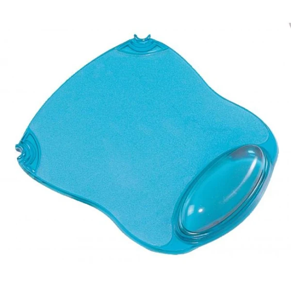 Podložka pod myš a zápästie gélová Q-CONNECT modrá 