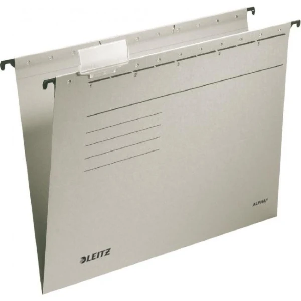 Závesný obal Leitz ALPHA sivý 