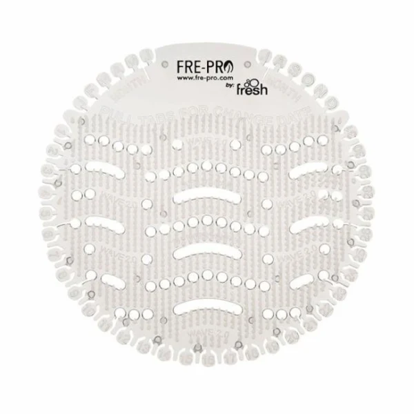 Pisoárové sitko Fre-Pro Wave 2 - Zimolez (biele) 2 ks 