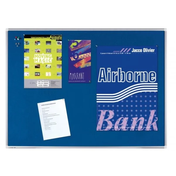 Tabuľa napichovacia PREMIUM 100x150 cm modrá 