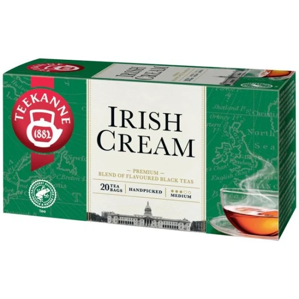 Čaj TEEKANNE čierny Irish Cream HB 20 x 1,65g 