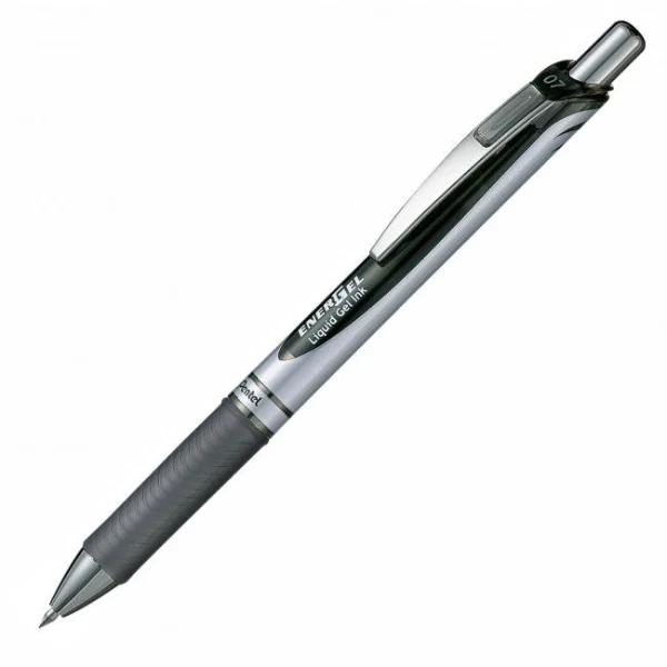 Gélový roller Pentel Energel 07, čierny 
