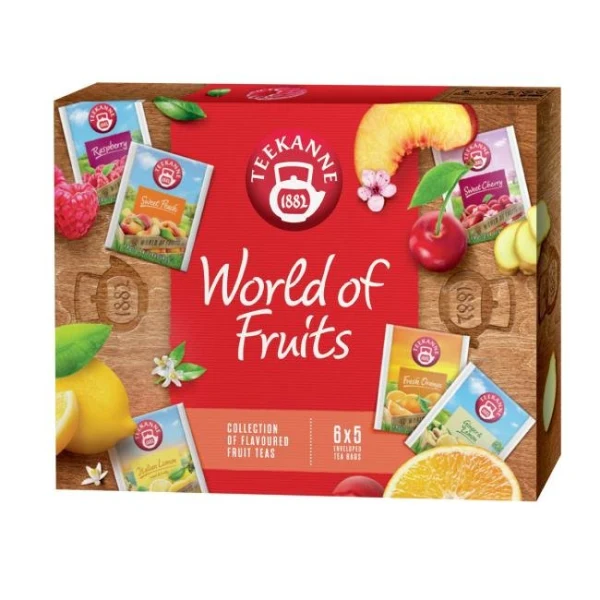 Kolekcia čajov TEEKANNE World of Fruits HB 66,25g 